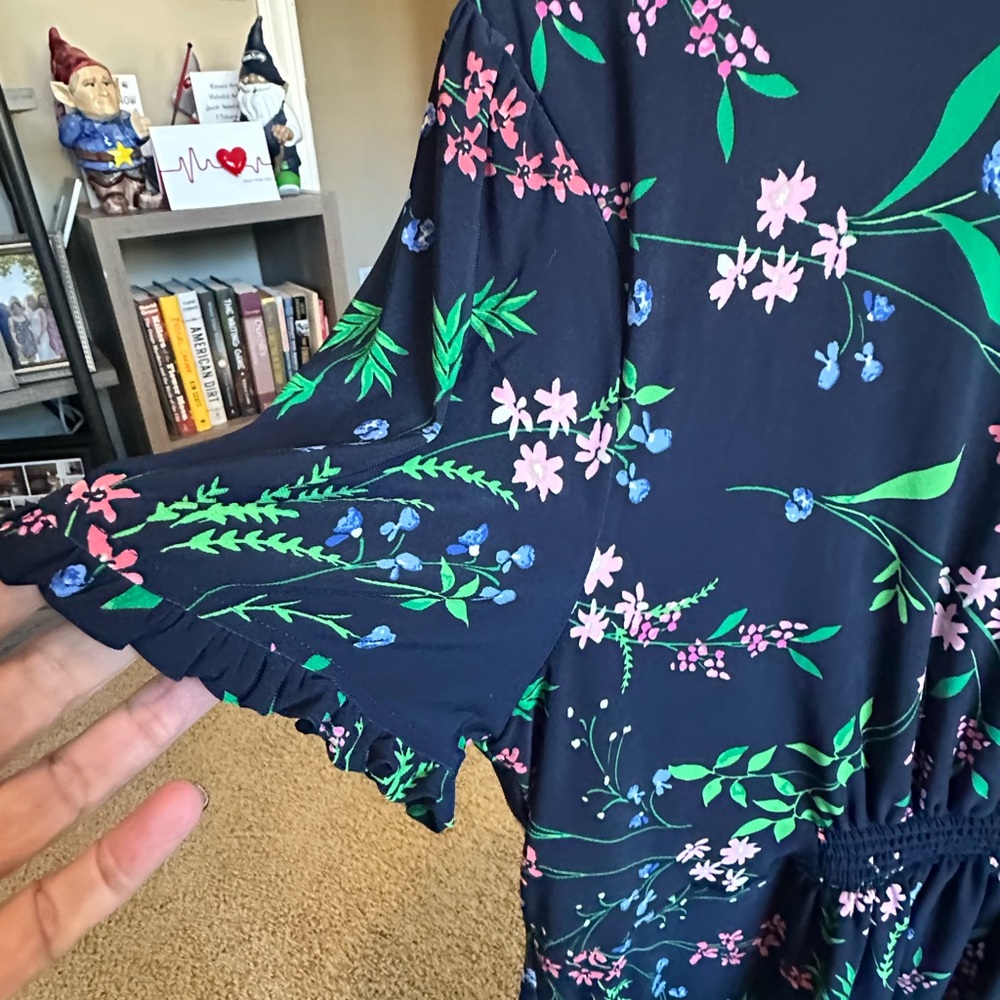 Tommy Hilfiger Blue Floral Dress - Picture 4 of 6
